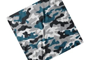 Платок с принтом Холодный камуфляж. Cool Camouflage