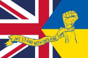 Флаги Stand with Ukraine