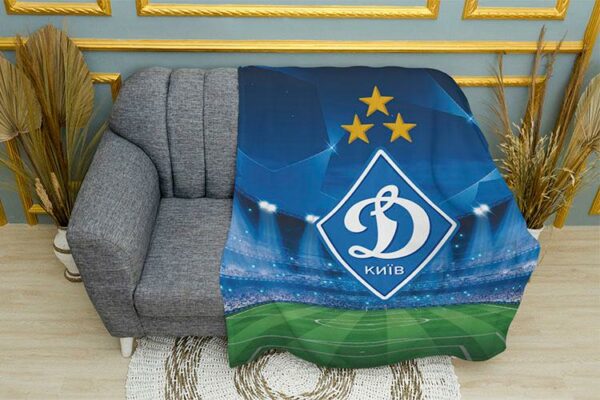 Плед «Динамо. Нічний стадіон. Dynamo. Night Stadium»