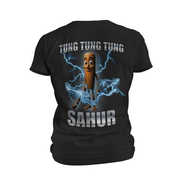 Футболка мужская спортивная с принтом «Тун Тун Тун Сагур. Мем. Tung Tung Tung Sahur. Meme»