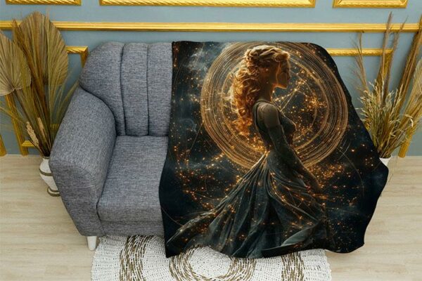 Плед «Дева. Знаки Зодиака. Virgo. Zodiac Signs»