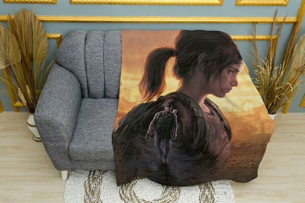 Плед «Еллі. День. Останні з нас. Ellie. Day. The Last of Us»