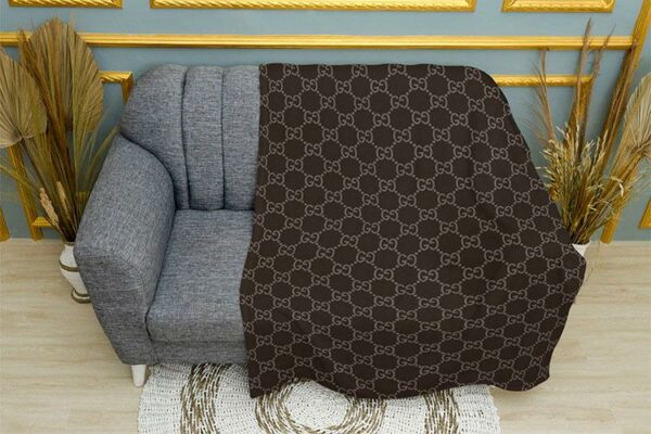 Плед «Гуччі. Патерн. Gucci. Pattern»