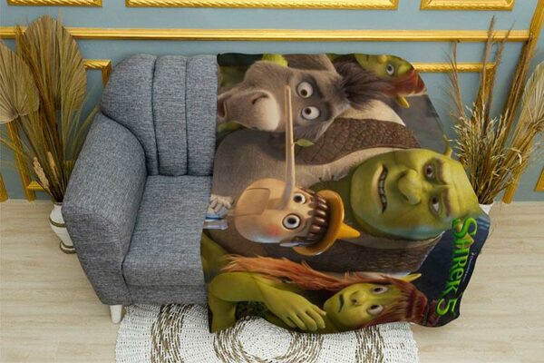 Плед «Шрек 5. Казковий Світ. Shrek 5. Fairy Tale World»