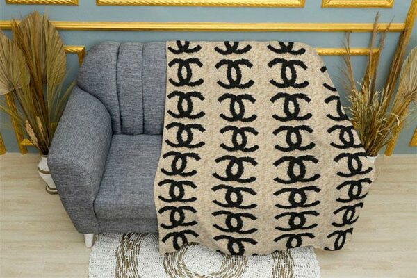 Плед «Шанель. Патерн. Chanel. Pattern»