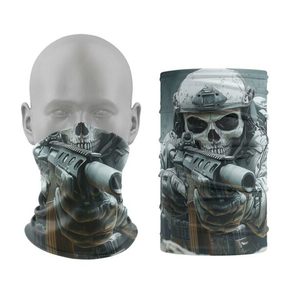 Баф з принтом «Гоуст. Воїн тіней. Ghost. Shadow Warrior. Call of Duty»