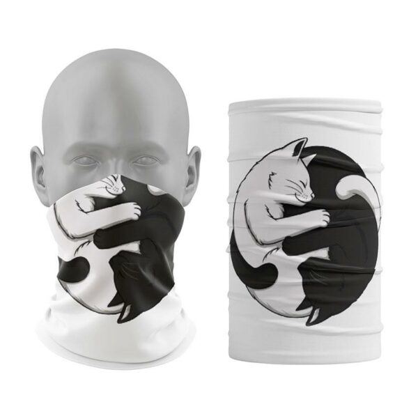 Баф з принтом «Коти Інь-Ян. Сats Yin and Yang»