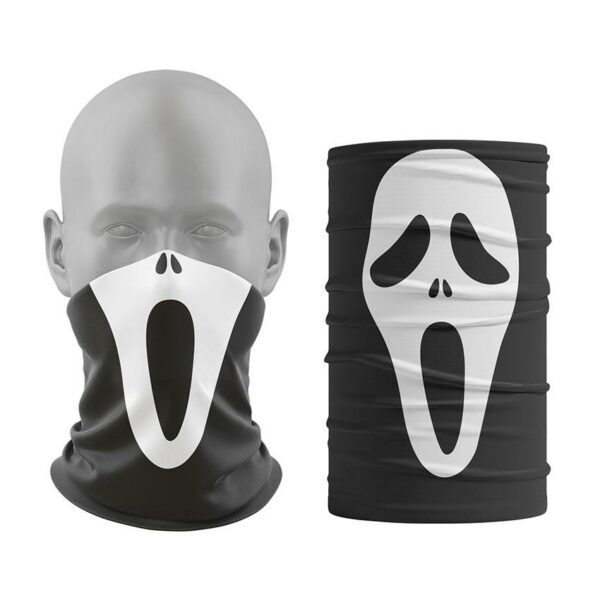 Баф з принтом «Крик. Маска жаху. Scream. Mask of Horror»