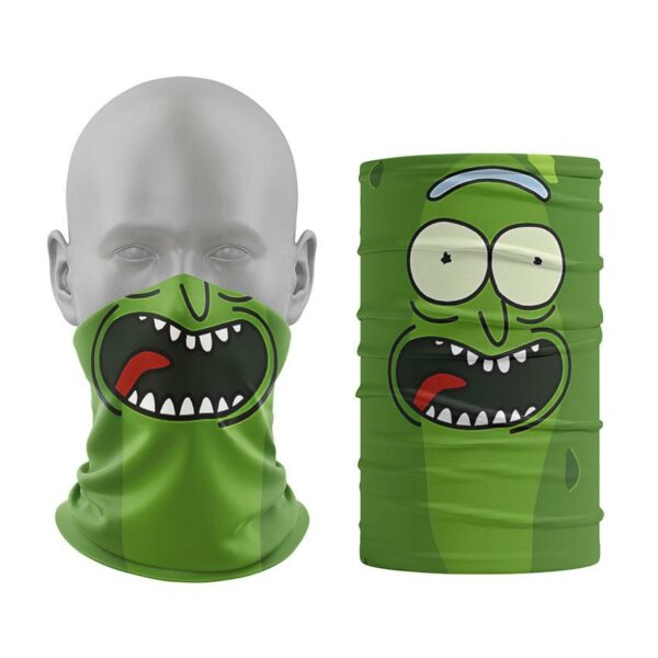 Баф з принтом «Огірок Рік. Rick and Morty»