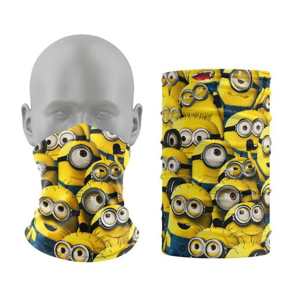 Бафф с принтом «Миньоны. Паттерн. Гадкий я. Minions. Pattern. Despicable Me»