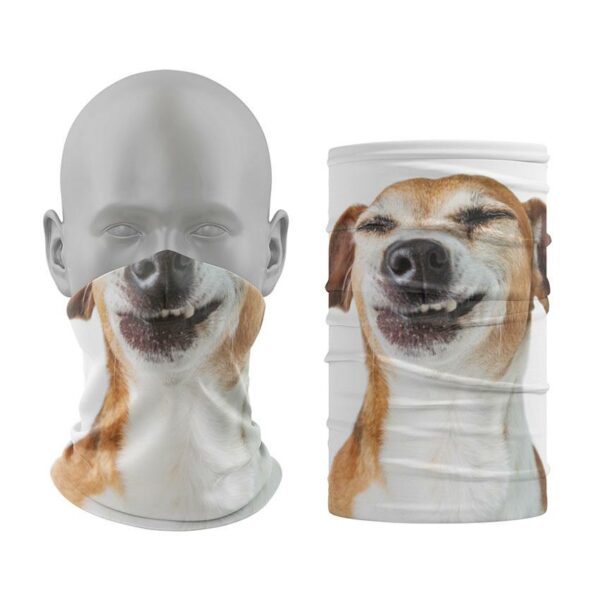 Баф з принтом «Собака-посміхака. A smiling dog»
