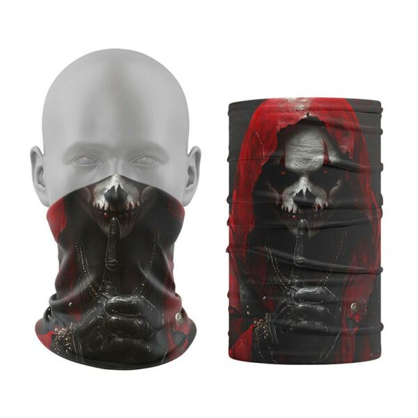 Баф з принтом «Таємничий череп. Mysterious Skull»