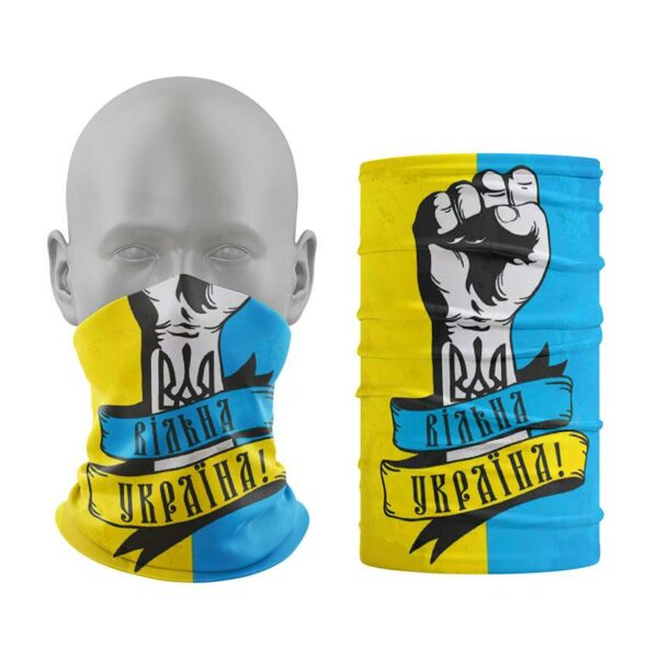 Баф з принтом «Вільна Україна. Free Ukraine»