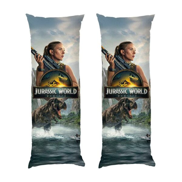 Дакимакура подушка для объятий «Мир Юрского периода. Атака Динозавра. Jurassic World. Dinosaur Attack»