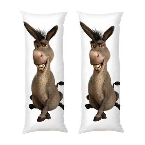 Дакимакура подушка для объятий «Забавный Осел. Шрек. Funny Donkey. Shrek»