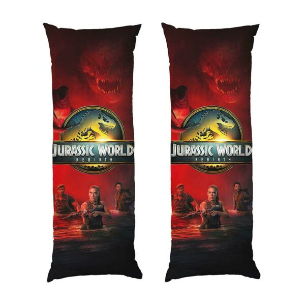 Дакимакура подушка для объятий «Мир Юрского периода. Охота во Тьме. Jurassic World. Hunt in the Dark»