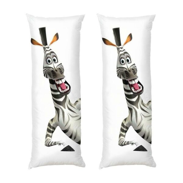 Дакимакура подушка для объятий «Зебра Марти. Мадагаскар. Marty Zebra. Madagascar»