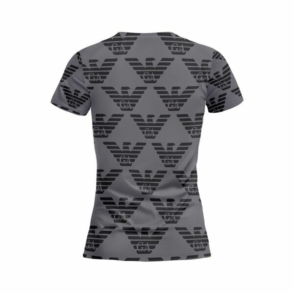Футболка женская спортивная с принтом «Джорджо Армани. Модный бренд. Giorgio Armani. Trendy brand»
