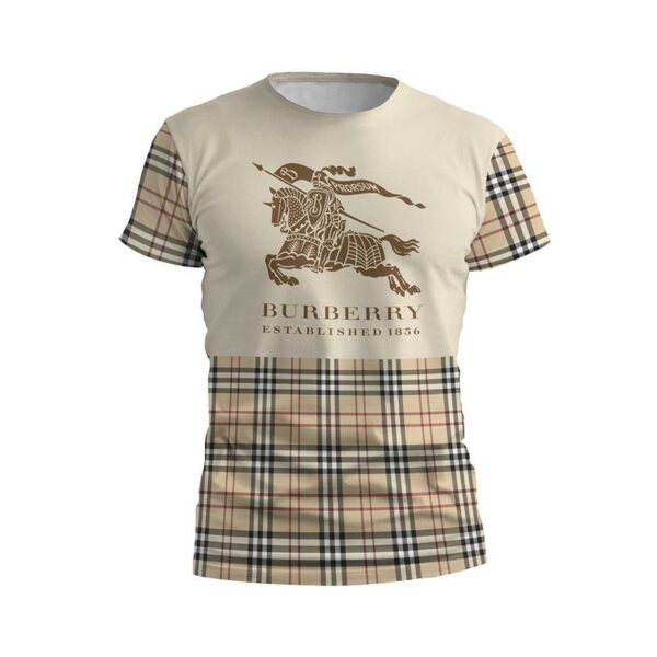 Футболка чоловіча спортивна з принтом «Барбері. Аристократичний шик. Burberry. Aristocratic Chic»