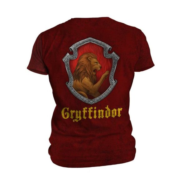 Футболка чоловіча спортивна з принтом «Ґрифіндор. Символ сміливості. Gryffindor. Symbol of Courage»