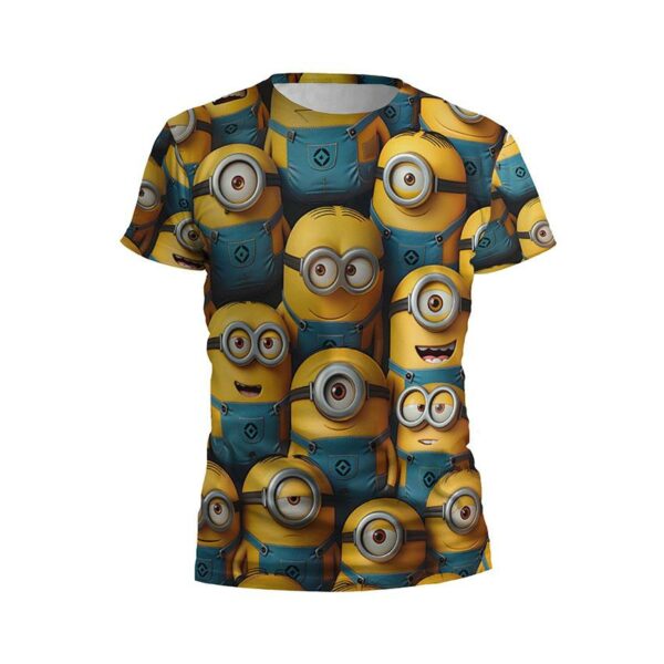 Футболка чоловіча спортивна з принтом «Хаос Посіпак. Minion Chaos»