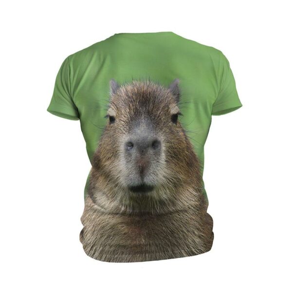 Футболка мужская спортивная с принтом «Забавная капибара. Funny capybara»