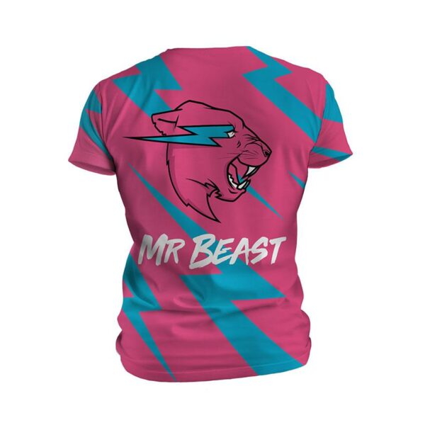 Футболка чоловіча спортивна з принтом «Містер Біст. Грім. Mr.Beast. Thunder»