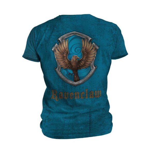 Футболка чоловіча спортивна з принтом «Рейвенклов. Сила знань. Ravenclaw. Power of Knowledge»