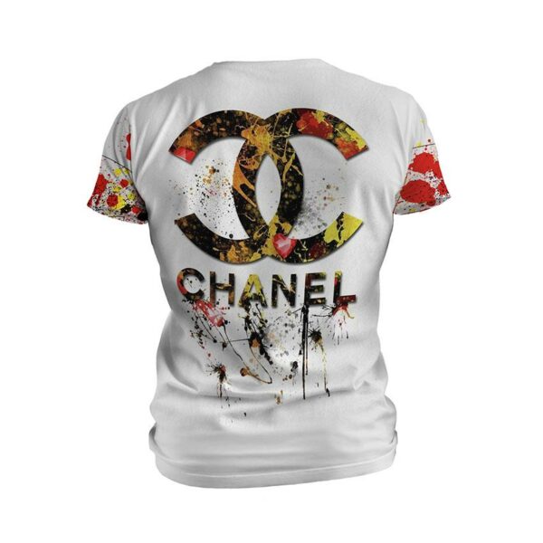 Футболка мужская спортивная с принтом «Шанель. Абстрактный люкс. Chanel. Abstract Luxury»