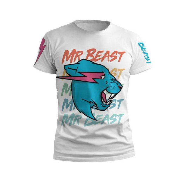 Футболка чоловіча спортивна з принтом «Стиль Містера Біста. MrBeast Style»