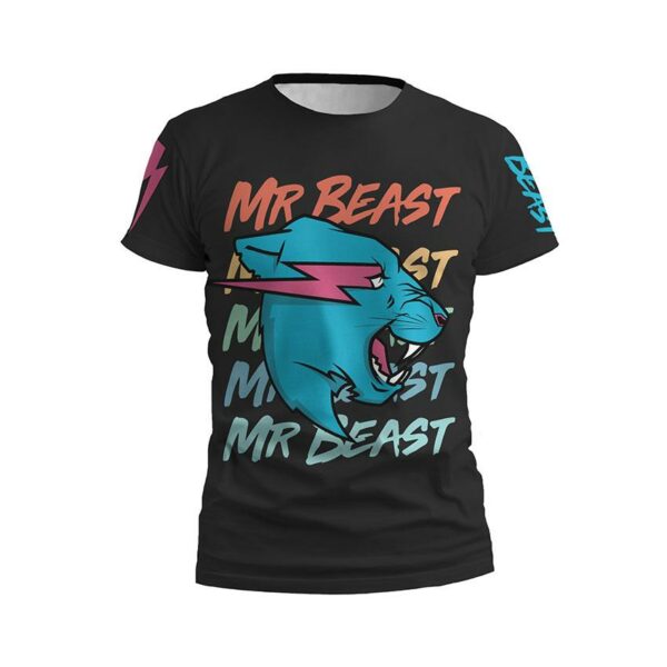 Футболка чоловіча спортивна з принтом «Стиль Містера Біста. MrBeast Style»