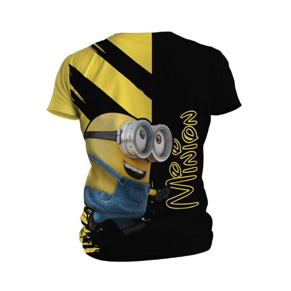 Футболка мужская спортивная с принтом «Стильные Миньоны. Stylish Minions»