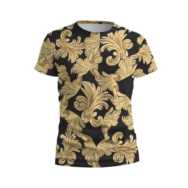 Футболка чоловіча спортивна з принтом «Версаче. Патерн. Versace. Pattern»