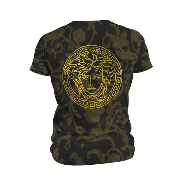 Футболка мужская спортивная с принтом «Версаче. Золотая элегантность. Versace. Golden Elegance»