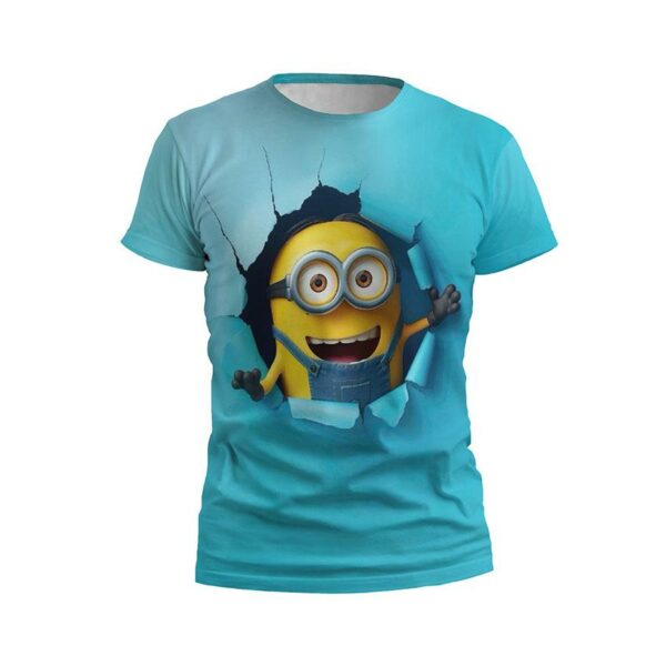 Футболка чоловіча спортивна з принтом «Веселий Посіпака. Funny Minion»