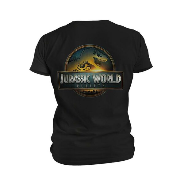 Футболка мужская спортивная с принтом «Парк Юрского периода. Знак выживания. Jurassic World. Survival Mark»