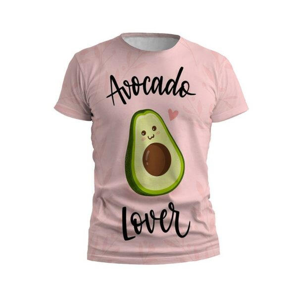 Футболка мужская спортивная с принтом «Авокадо любовь. Avocado Love»