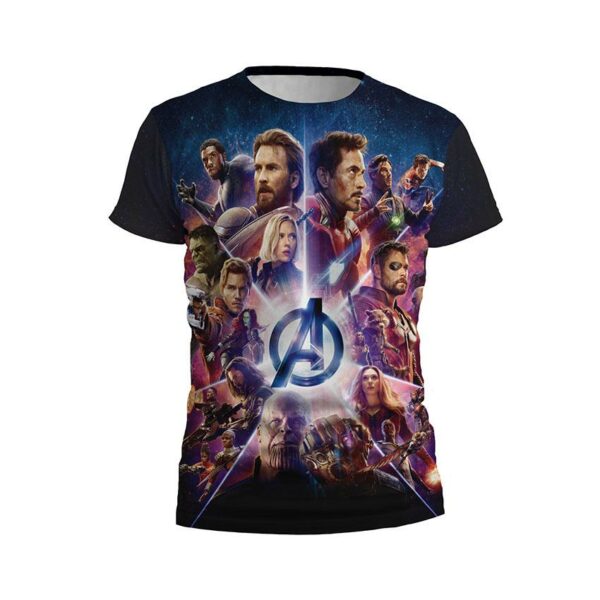 Футболка чоловіча спортивна з принтом «Марвел. Месники. Marvel. Avengers»