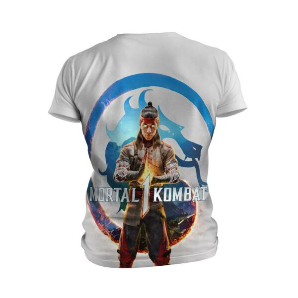Футболка мужская спортивная с принтом «Мортал Комбат. Компьютерная игра. Mortal Kombat. Computer game»