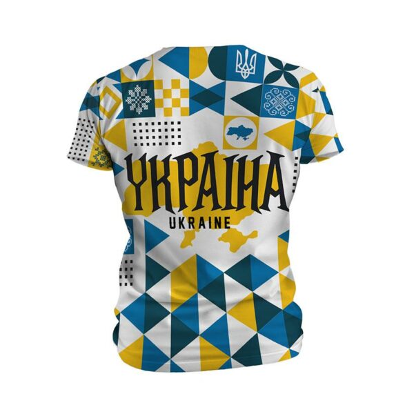Футболка мужская спортивная с принтом «Украина. Модерн. Ukraine. Modernism»