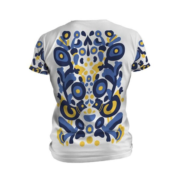 Футболка мужская спортивная с принтом «Украинский узор. Ukrainian pattern»