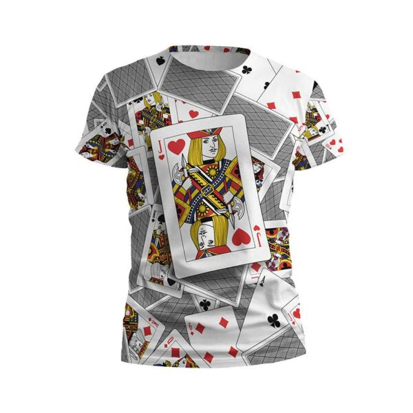 Футболка мужская спортивная с принтом «Валет червей. Карты хаоса. Jack of hearts. Cards Chaos»