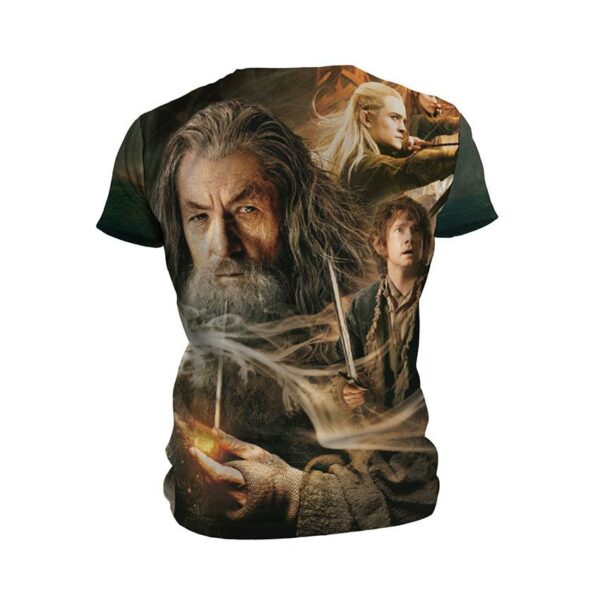 Футболка мужская спортивная с принтом «Властелин колец. Персонажи. The Lord of the rings. Characters»