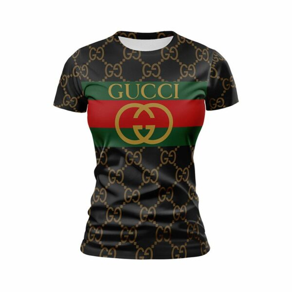 Футболка женская спортивная с принтом «Гуччи. Модная классика. Gucci. Fashion Classic»
