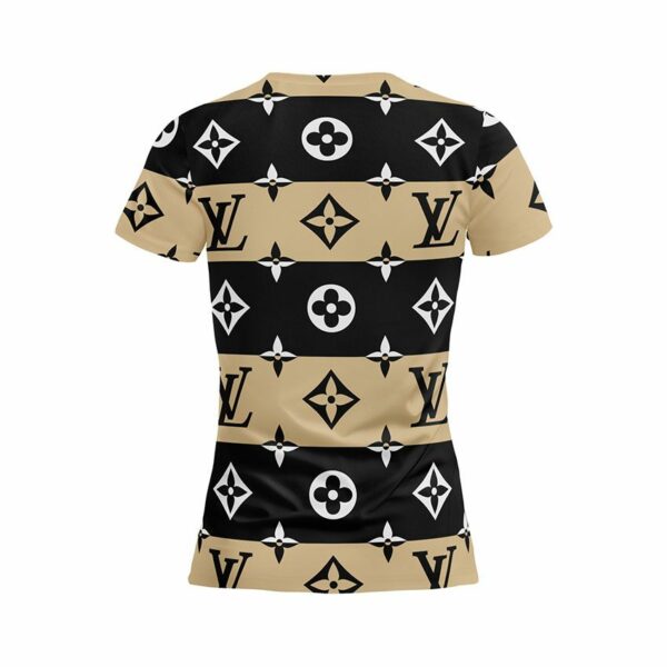 Футболка женская спортивная с принтом «Луи Виттон. Королевский паттерн. Louis Vuitton. Royal pattern»