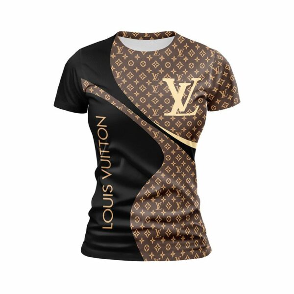 Футболка женская спортивная с принтом «Луи Виттон. Роскошный выбор. Louis Vuitton. Lux Choice»