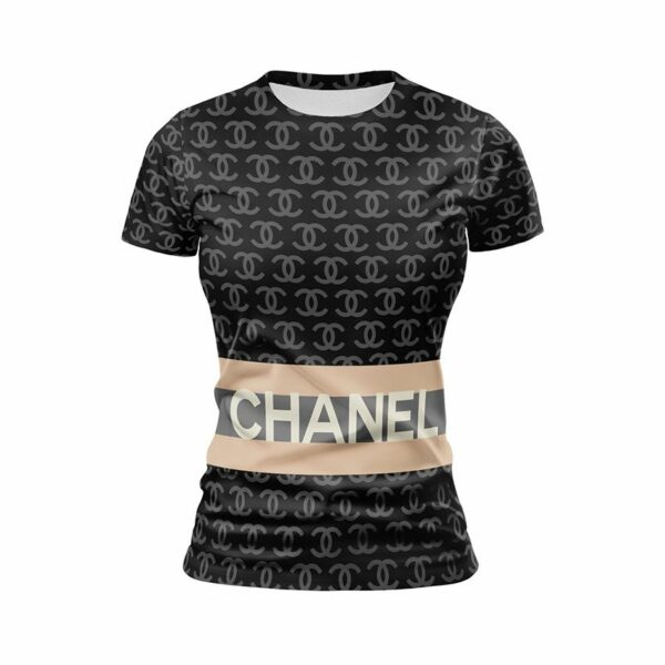 Футболка женская спортивная с принтом «Шанель. Икона стиля. Chanel. Style Icon»