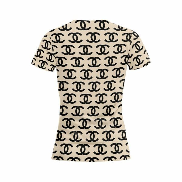 Футболка женская спортивная с принтом «Шанель. Уникальный дизайн. Chanel. Unique Design»