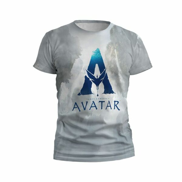 Футболка мужская спортивная с принтом «Аватар. Магическое лого. Avatar. Magic Logo»