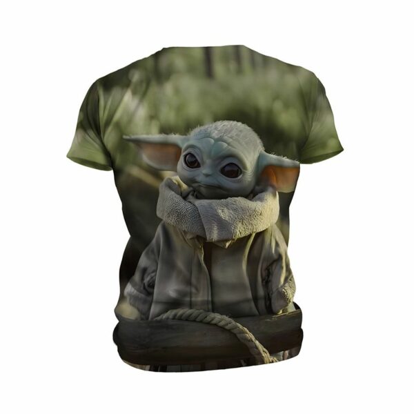 Футболка мужская спортивная с принтом «Малыш Йода. Звездные войны. Yoda. Star Wars»